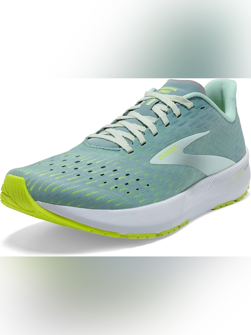 Brooks Hyperion Tempo Womens Running Shoes Size 7.5 Ash DNA Flash Lightweight